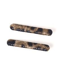 niko and...（ニコアンド）の「レオパード2SETヘアクリップ（バレッタ/ヘアクリップ）」