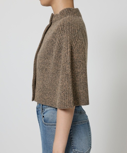 BARNYARDSTORM（バンヤードストーム）の「BARNYARDSTORM / フロントボタンスヌード（ニット/セーター・レディース・ベージュ/ライトグレー/ネイビー・FREE）」の12枚目の写真