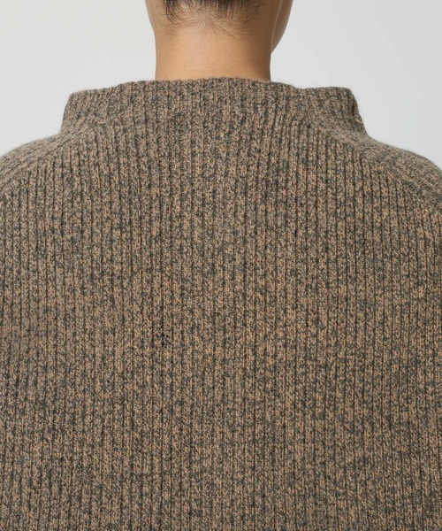 BARNYARDSTORM（バンヤードストーム）の「BARNYARDSTORM / フロントボタンスヌード（ニット/セーター・レディース・ベージュ/ライトグレー/ネイビー・FREE）」の15枚目の写真