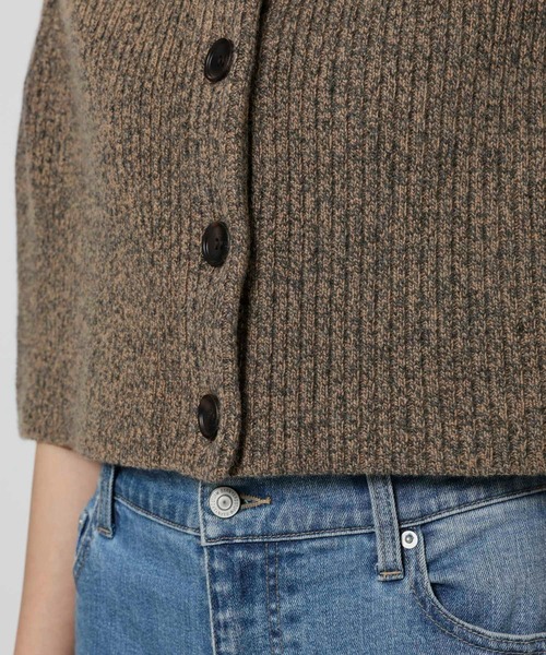 BARNYARDSTORM（バンヤードストーム）の「BARNYARDSTORM / フロントボタンスヌード（ニット/セーター・レディース・ベージュ/ライトグレー/ネイビー・FREE）」の19枚目の写真