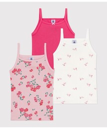 PETIT BATEAU（プチバトー）の「キャミソール３枚組（インナーウェア/肌着・キッズ）」