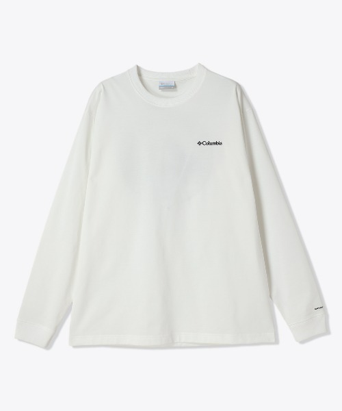 Columbia（コロンビア）の「【Columbia】アーバンハイクグラフィックロングスリーブTシャツ（Tシャツ/カットソー・メンズ・ホワイト/ブラック・MEDIUM/LARGE/X-LARGE）」の3枚目の写真