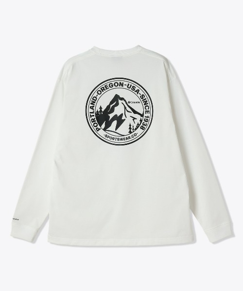 Columbia（コロンビア）の「【Columbia】アーバンハイクグラフィックロングスリーブTシャツ（Tシャツ/カットソー・メンズ・ホワイト/ブラック・MEDIUM/LARGE/X-LARGE）」の17枚目の写真
