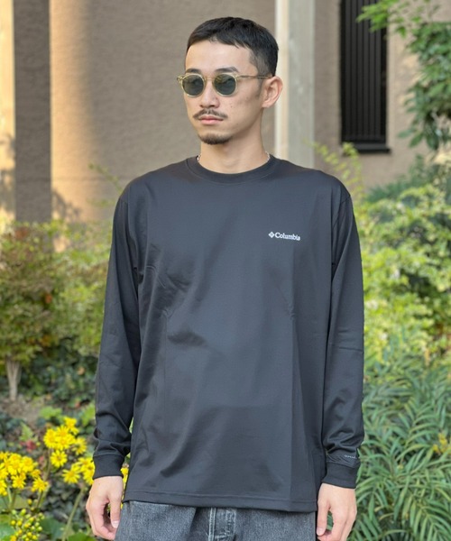Columbia（コロンビア）の「【Columbia】アーバンハイクグラフィックロングスリーブTシャツ（Tシャツ/カットソー・メンズ・ホワイト/ブラック・MEDIUM/LARGE/X-LARGE）」の9枚目の写真