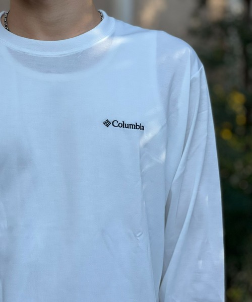 Columbia（コロンビア）の「【Columbia】アーバンハイクグラフィックロングスリーブTシャツ（Tシャツ/カットソー・メンズ・ホワイト/ブラック・MEDIUM/LARGE/X-LARGE）」の14枚目の写真