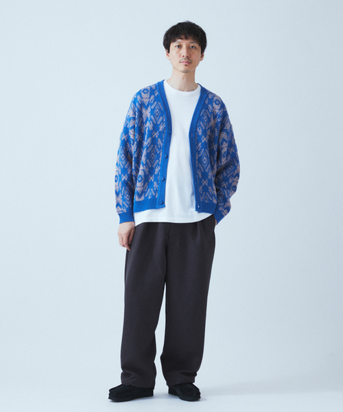 JOURNAL STANDARD(ジャーナルスタンダード)の「ノマド ウェーブ カーディガン(カーディガン/ボレロ・メンズ・ブラック/ブラウン/グリーン/ブルー系その他・MEDIUM/LARGE)」の17枚目の写真
