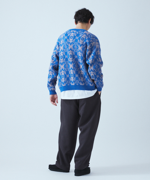 JOURNAL STANDARD(ジャーナルスタンダード)の「ノマド ウェーブ カーディガン(カーディガン/ボレロ・メンズ・ブラック/ブラウン/グリーン/ブルー系その他・MEDIUM/LARGE)」の15枚目の写真