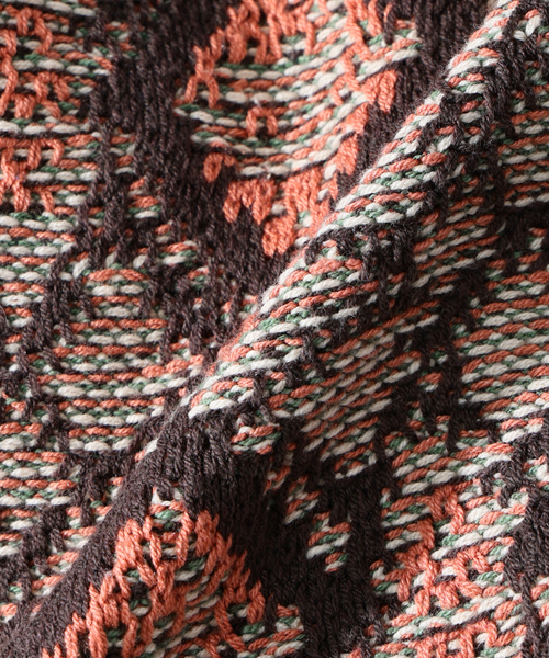 JOURNAL STANDARD(ジャーナルスタンダード)の「ノマド ウェーブ カーディガン(カーディガン/ボレロ・メンズ・ブラック/ブラウン/グリーン/ブルー系その他・MEDIUM/LARGE)」の8枚目の写真