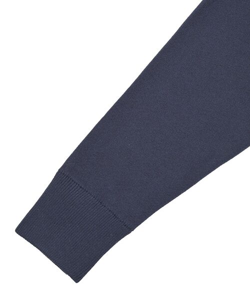 AMERICAN HOLIC（アメリカンホリック）の「ソフトコットンスウェットライクニットトップス（ニット/セーター・レディース・レッド/ダークネイビー/ラベンダー/モカ/杢グレー・M/L）」の12枚目の写真