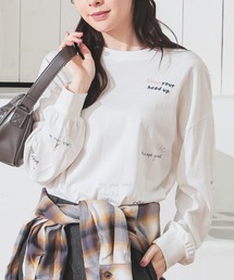 落書風ロゴビッグＴシャツ