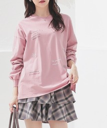 落書風ロゴビッグTシャツ
