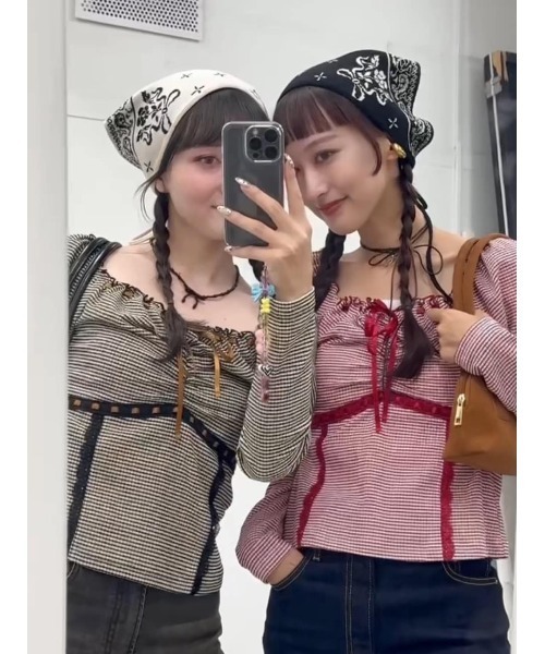 SLY(スライ)の「ROSE F/PEARL CHOKER ローズ フェイクパール チョーカー(チョーカー・レディース・ホワイト・FREE)」の14枚目の写真