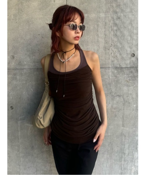 SLY(スライ)の「ROSE F/PEARL CHOKER ローズ フェイクパール チョーカー(チョーカー・レディース・ホワイト・FREE)」の11枚目の写真