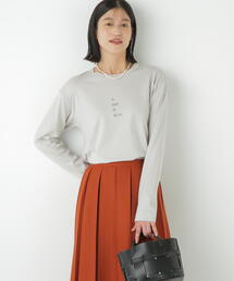 human woman（ヒューマンウーマン）の「◆ロゴ長袖Ｔシャツ（Tシャツ/カットソー）」