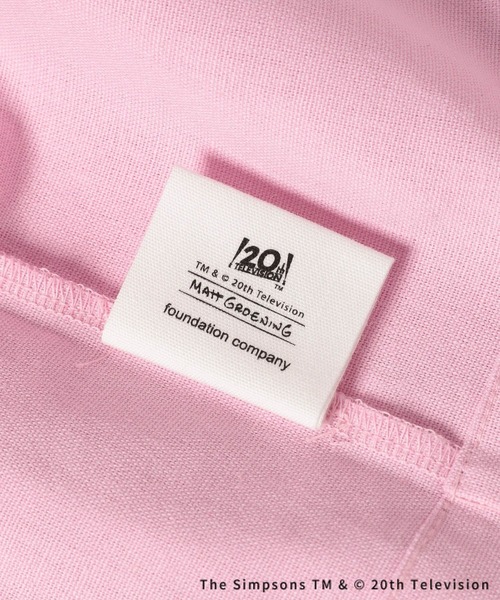 LEPSIM（レプシィム）の「【THE SIMPSONS／ザ・シンプソンズ】トートバッグ　586589（トートバッグ・レディース・オフホワイト/ピンク・ONE SIZE）」の12枚目の写真