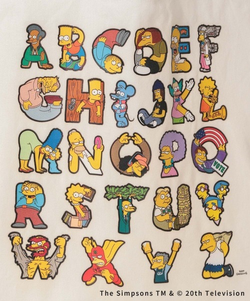 LEPSIM（レプシィム）の「【THE SIMPSONS／ザ・シンプソンズ】トートバッグ　586589（トートバッグ・レディース・オフホワイト/ピンク・ONE SIZE）」の13枚目の写真