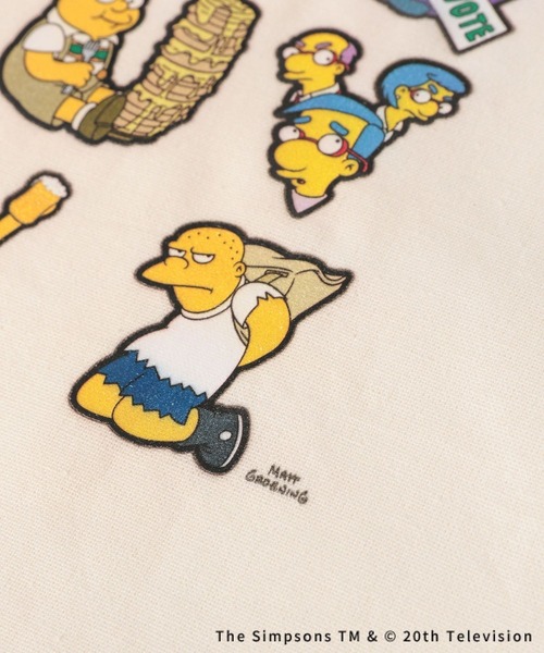 LEPSIM（レプシィム）の「【THE SIMPSONS／ザ・シンプソンズ】トートバッグ　586589（トートバッグ・レディース・オフホワイト/ピンク・ONE SIZE）」の14枚目の写真