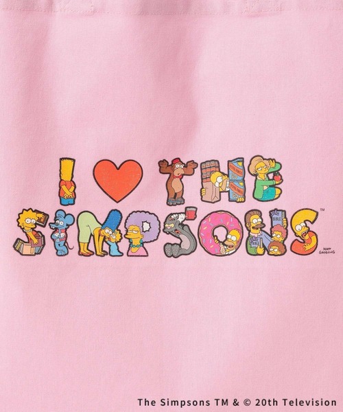 LEPSIM（レプシィム）の「【THE SIMPSONS／ザ・シンプソンズ】トートバッグ　586589（トートバッグ・レディース・オフホワイト/ピンク・ONE SIZE）」の15枚目の写真