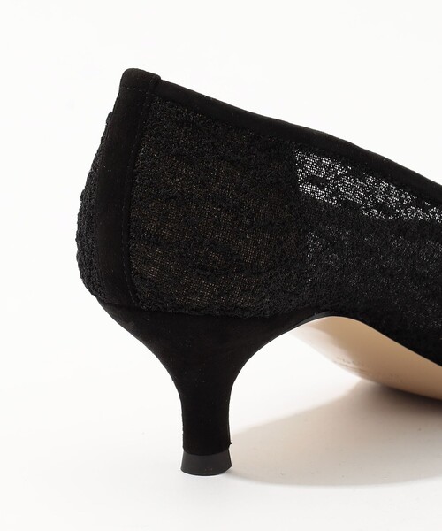 NEBULONI E（ネブローニ）の「NEBULONI E. LACE パンプス（パンプス・レディース・ブラック系その他・37.5/36.5/35.5）」の4枚目の写真