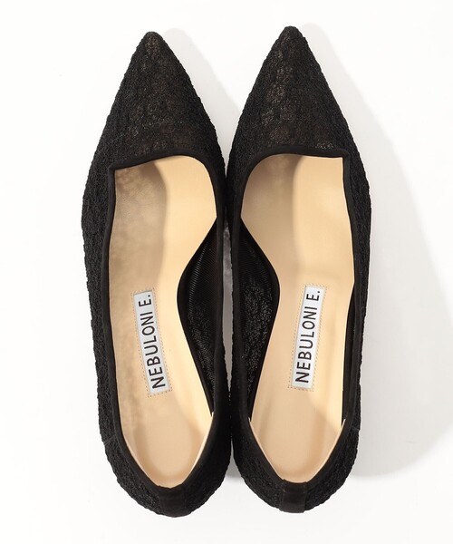 NEBULONI E（ネブローニ）の「NEBULONI E. LACE パンプス（パンプス・レディース・ブラック系その他・37.5/36.5/35.5）」の3枚目の写真