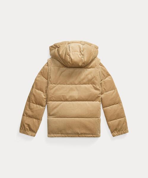 セール】コンバーチブル コーデュロイ ダウン ジャケット（ダウン