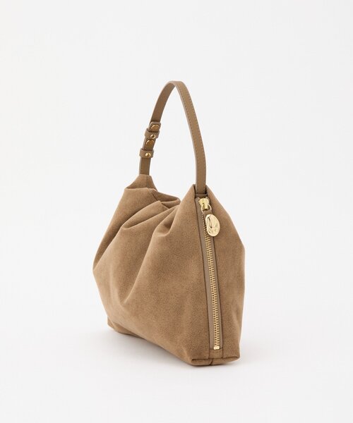gemeil（ジェムイル）の「【LE'MAGE×gemeilコラボ】スエードワンハンドルバッグ(CE-1599)（ショルダーバッグ・レディース・ホワイト系その他/ダークブラウン/キャメル・FREE）」の15枚目の写真