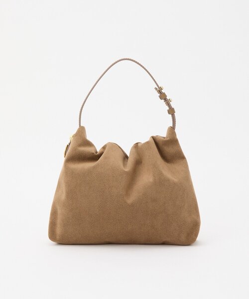 gemeil（ジェムイル）の「【LE'MAGE×gemeilコラボ】スエードワンハンドルバッグ(CE-1599)（ショルダーバッグ・レディース・ホワイト系その他/ダークブラウン/キャメル・FREE）」の16枚目の写真