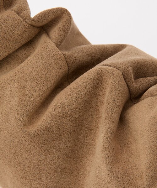 gemeil（ジェムイル）の「【LE'MAGE×gemeilコラボ】スエードワンハンドルバッグ(CE-1599)（ショルダーバッグ・レディース・ホワイト系その他/ダークブラウン/キャメル・FREE）」の18枚目の写真