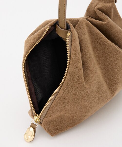 gemeil（ジェムイル）の「【LE'MAGE×gemeilコラボ】スエードワンハンドルバッグ(CE-1599)（ショルダーバッグ・レディース・ホワイト系その他/ダークブラウン/キャメル・FREE）」の21枚目の写真