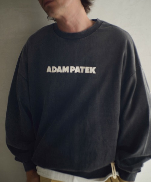 ADAM PATEK(アダムパテック)の「msw1755-logo crewneck スウェット(AP2524025)(スウェット・メンズ・ブラック/ミックスグレー/ブラック系その他・1/2)」の19枚目の写真