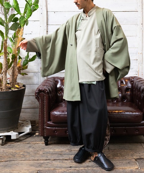 チャイハネ(チャイハネ)の「【チャイハネ】スラミアコクーンシルエットMEN'Sパンツ(その他パンツ・メンズ・ブラック/ベージュ/ブラック系その他/カーキ・FREE)」の10枚目の写真