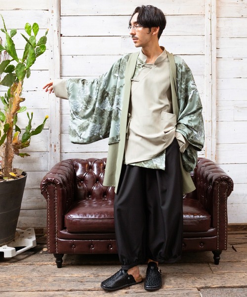 チャイハネ(チャイハネ)の「【チャイハネ】スラミアコクーンシルエットMEN'Sパンツ(その他パンツ・メンズ・ブラック/ベージュ/ブラック系その他/カーキ・FREE)」の11枚目の写真