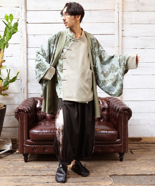 チャイハネ(チャイハネ)の「【チャイハネ】スラミアコクーンシルエットMEN'Sパンツ(その他パンツ・メンズ・ブラック/ベージュ/ブラック系その他/カーキ・FREE)」の12枚目の写真