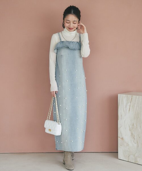 La boutique BonBon(ラブティックボンボン)の「【オウレンティ】マットタッチキルティングチェーンバッグ(ハンドバッグ・レディース・オフホワイト/ピンク/ダークグレー・FREE)」の12枚目の写真