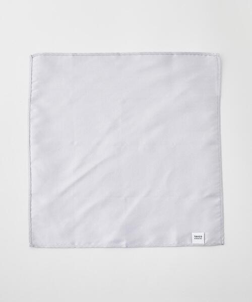 TAKEO KIKUCHI(タケオキクチ)の「フォーマルBOX チーフ&ネクタイセット(ネクタイ・メンズ・ホワイト/シルバー/ライトグリーン/ピンク/パープル・00)」の7枚目の写真