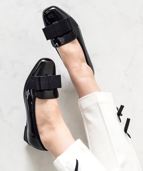 Bridget Birkin(ブリジットバーキン)の「【Bridget Birkin Walk】スクエアオペラコンフォートシューズ(555413)(パンプス・レディース・ブラック系その他2/ブラック系その他/ベージュ系その他2・24.5/24/23.5/23/22.5)」の2枚目の写真