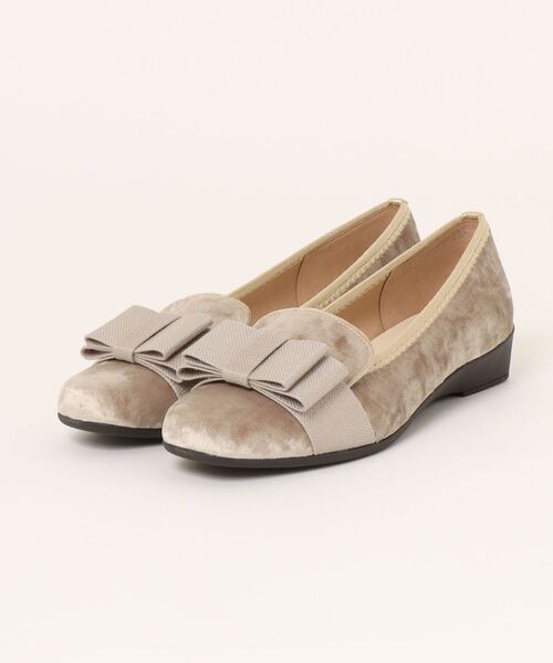 Bridget Birkin(ブリジットバーキン)の「【Bridget Birkin Walk】スクエアオペラコンフォートシューズ(555413)(パンプス・レディース・ブラック系その他2/ブラック系その他/ベージュ系その他2・24.5/24/23.5/23/22.5)」の4枚目の写真