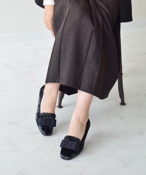 Bridget Birkin(ブリジットバーキン)の「【Bridget Birkin Walk】スクエアオペラコンフォートシューズ(555413)(パンプス・レディース・ブラック系その他2/ブラック系その他/ベージュ系その他2・24.5/24/23.5/23/22.5)」の11枚目の写真