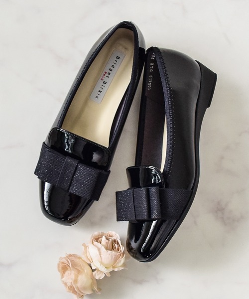 Bridget Birkin(ブリジットバーキン)の「【Bridget Birkin Walk】スクエアオペラコンフォートシューズ(555413)(パンプス・レディース・ブラック系その他2/ブラック系その他/ベージュ系その他2・24.5/24/23.5/23/22.5)」の9枚目の写真