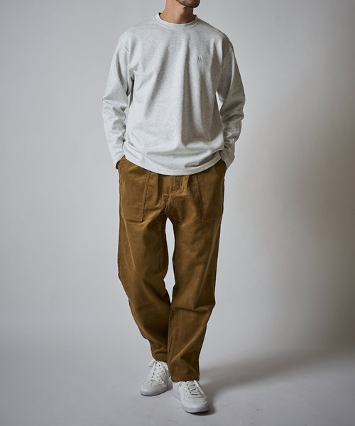 Gramicci（グラミチ）の「【Gramicci/グラミチ】CORDUROY LOOSE TAPERED RIDGE PANTS / ルーズテーパードコーデュロイパンツ G5FU-P074（その他パンツ・メンズ・オフホワイト/オリーブ/ダークブラウン/キャメル・SMALL/MEDIUM/LARGE/X-LARGE）」の16枚目の写真
