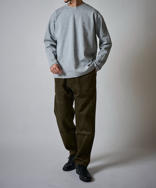 Gramicci（グラミチ）の「【Gramicci/グラミチ】CORDUROY LOOSE TAPERED RIDGE PANTS / ルーズテーパードコーデュロイパンツ G5FU-P074（その他パンツ・メンズ・オフホワイト/オリーブ/ダークブラウン/キャメル・SMALL/MEDIUM/LARGE/X-LARGE）」の15枚目の写真
