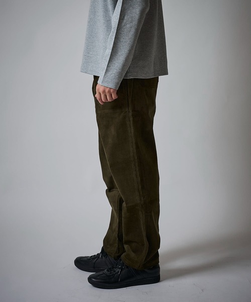Gramicci（グラミチ）の「【Gramicci/グラミチ】CORDUROY LOOSE TAPERED RIDGE PANTS / ルーズテーパードコーデュロイパンツ G5FU-P074（その他パンツ・メンズ・オフホワイト/オリーブ/ダークブラウン/キャメル・SMALL/MEDIUM/LARGE/X-LARGE）」の17枚目の写真