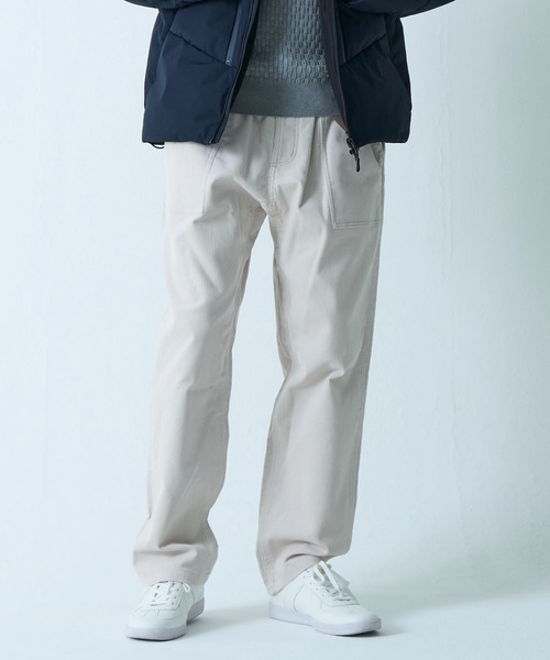 Gramicci（グラミチ）の「【Gramicci/グラミチ】CORDUROY LOOSE TAPERED RIDGE PANTS / ルーズテーパードコーデュロイパンツ G5FU-P074（その他パンツ・メンズ・オフホワイト/オリーブ/ダークブラウン/キャメル・SMALL/MEDIUM/LARGE/X-LARGE）」の5枚目の写真