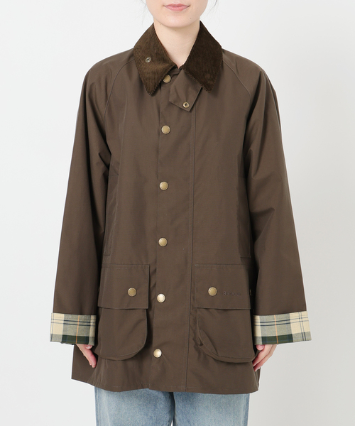 FRAMeWORK(フレームワーク)の「BARBOUR 別注BEAUFORTジャケット(その他アウター・レディース・ベージュ/ブラウン/レッド・SMALL/MEDIUM)」の19枚目の写真
