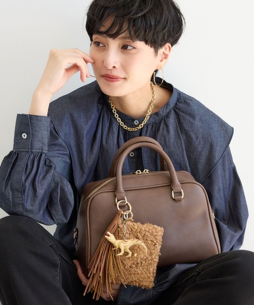 BARNYARDSTORM(バンヤードストーム)の「BARNYARDSTORM / ジャラジャラボアチャーム 【「BABALOG」チャンネルご紹介アイテム】(キーホルダー・レディース・キャメル/ブラウン/ピンク/グリーン・FREE)」の8枚目の写真