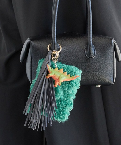 BARNYARDSTORM(バンヤードストーム)の「BARNYARDSTORM / ジャラジャラボアチャーム 【「BABALOG」チャンネルご紹介アイテム】(キーホルダー・レディース・キャメル/ブラウン/ピンク/グリーン・FREE)」の5枚目の写真