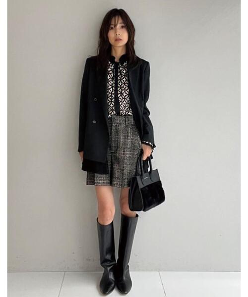 DRESSTERIOR（ドレステリア）の「【モデル美香×DRESSTERIOR】コラボレーション オーバーラップサークルブラウス（シャツ/ブラウス・レディース・ベージュ系その他4・34/36/38）」の15枚目の写真