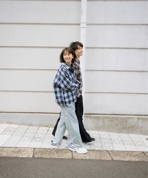 kaoyorinakami（カオヨリナカミ）の「cookieboy check shirts / クッキーボーイチェックシャツ（シャツ/ブラウス・メンズ・ブラウン/ネイビー・SMALL/MEDIUM/LARGE/X-LARGE）」の22枚目の写真