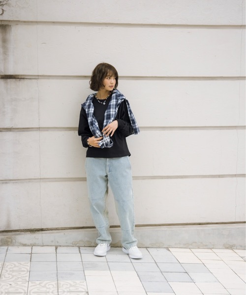 kaoyorinakami（カオヨリナカミ）の「cookieboy check shirts / クッキーボーイチェックシャツ（シャツ/ブラウス・メンズ・ブラウン/ネイビー・SMALL/MEDIUM/LARGE/X-LARGE）」の16枚目の写真