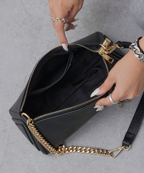 Lui's（ルイス）の「MILLELA FIRENZE / レザーショルダーバッグ（ショルダーバッグ・レディース・モカ/ブラック・FREE）」の19枚目の写真